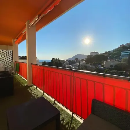 Apartment 2 Pieces Vue Sur Et Monte-carlo A Cap Martin *